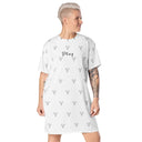 Sports Talk: Play Tennis Rackets T-shirt dress - images on me