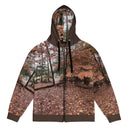Explore: Autumn in Georgia Unisex Zip Hoodie - images on me