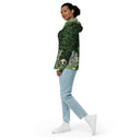Vibe: Historic Scottish Highland Castle Garden Hedge and Flowers Unisex Zip Hoodie - images on me