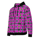 jacket - zip hoodie-Vibe: Victoria Island Dahlia Unisex Zip Hoodie-1-images on me