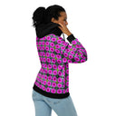 Vibe: Victoria Island Dahlia Unisex Zip Hoodie - images on me
