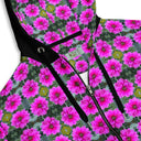 Vibe: Victoria Island Dahlia Unisex Zip Hoodie - images on me