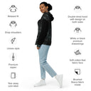 Vibe: Victoria Island Hidden Luxe Pattern Unisex Zip Hoodie - images on me