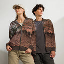 jacket - zip track-Explore: Autumn in Georgia Unisex Track Jacket-1-images on me