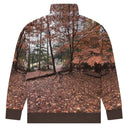 jacket - zip track-Explore: Autumn in Georgia Unisex Track Jacket-2-images on me