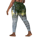Explore: Montmartre Ascent Leggings Crossover Waist with Pockets - images on me
