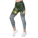 Explore: Montmartre Ascent Leggings Crossover Waist with Pockets - images on me