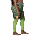 leggings - crossover waist-God's Creatures: Highland Cattle Leggings Crossover Waist with Pockets-11-images on me
