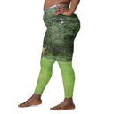 leggings - crossover waist-God's Creatures: Highland Cattle Leggings Crossover Waist with Pockets-14-images on me
