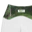 leggings - crossover waist-God's Creatures: Highland Cattle Leggings Crossover Waist with Pockets-17-images on me