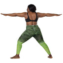 leggings - crossover waist-God's Creatures: Highland Cattle Leggings Crossover Waist with Pockets-9-images on me