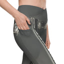 leggings - crossover waist-Vibe: Montmartre Portal Leggings Crossover Waist with Pockets-1-images on me