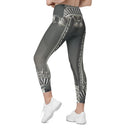 Vibe: Montmartre Portal Leggings Crossover Waist with Pockets - images on me