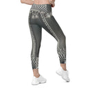 Vibe: Montmartre Portal Leggings Crossover Waist with Pockets - images on me