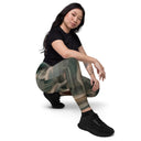 Vibe: Spiritual Incense Leggings Crossover Waist with Pockets - images on me