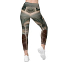 Vibe: Spiritual Incense Leggings Crossover Waist with Pockets - images on me