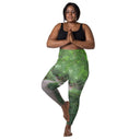 leggings - straight waist-Explore: Legendary Irish Castle Secret Path Leggings Straight Waist with Pockets-10-images on me