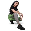 leggings - straight waist-Explore: Legendary Irish Castle Secret Path Leggings Straight Waist with Pockets-17-images on me