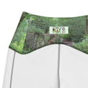 leggings - straight waist-Explore: Legendary Irish Castle Secret Path Leggings Straight Waist with Pockets-18-images on me