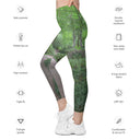 leggings - straight waist-Explore: Legendary Irish Castle Secret Path Leggings Straight Waist with Pockets-3-images on me
