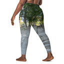 leggings - straight waist-Explore: Montmartre Ascent Leggings Straight Waist with Pockets-8-images on me