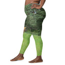 God's Creatures: Highland Cattle Leggings Straight Waist with Pockets - images on me