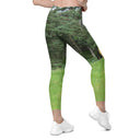 God's Creatures: Highland Cattle Leggings Straight Waist with Pockets - images on me