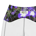 Nature: Irish Noble's Castle Lobelias Leggings Straight Waist with Pockets - images on me