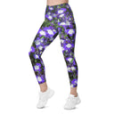 Nature: Irish Noble's Castle Lobelias Leggings Straight Waist with Pockets - images on me