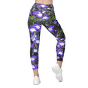 Nature: Irish Noble's Castle Lobelias Leggings Straight Waist with Pockets - images on me