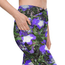 Nature: Irish Noble's Castle Lobelias Leggings Crossover Waist with Pockets