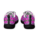 Sneakers – Victoria Island Dahlias Black Soles (Athletic Shoes for Men)