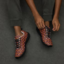 Holidays: Halloween Lit Jack Sneakers for Men - Images On Me