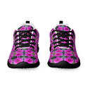 Sneakers – Victoria Island Dahlias Black Soles (Athletic Shoes for Men)