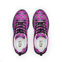 Sneakers – Victoria Island Dahlias Black Soles (Athletic Shoes for Men)