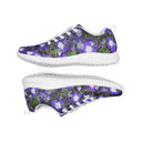 Side views of men’s sneakers featuring Castle Lobelias floral print captured at Dromoland Castle, County Clare, Ireland