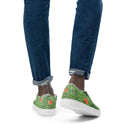 Nature: Loch Ness Poppies Slip-on Canvas Shoes for Men