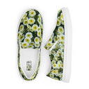 Nature: Victoria Island Petunias Slip-on Canvas Shoes for Men