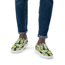 Nature: Victoria Island Petunias Slip-on Canvas Shoes for Men