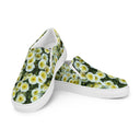 Nature: Victoria Island Petunias Slip-on Canvas Shoes for Men