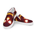 Holidays: Halloween Spooky Jack Slip - on Canvas Shoes for Men - Images On Me