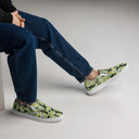 Nature: Victoria Island Petunias Slip-on Canvas Shoes for Men