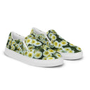 Nature: Victoria Island Petunias Slip-on Canvas Shoes for Men