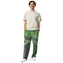 pants - wide-leg joggers-Explore: Legendary Irish Castle Secret Path Unisex Wide-leg Joggers-5-images on me