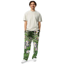 Nature: Historic Scottish Highland Castle Garden Flowers Unisex Wide - leg Joggers - images on me