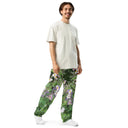 Nature: Historic Scottish Highland Castle Garden Flowers Unisex Wide - leg Joggers - images on me