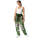 Nature: Historic Scottish Highland Castle Garden Flowers Unisex Wide - leg Joggers - images on me