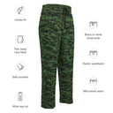 pants - wide-leg joggers-Vibe: Historic Scottish Highland Castle Hedge Unisex Wide-leg Joggers-3-images on me