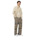 pants - wide-leg lightweight-Vibe: Cliffs of Moher Nature's Pattern Unisex Wide-leg Pants-9-images on me