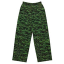 Vibe: Historic Scottish Highland Castle Hedge Unisex Wide - leg Pants - images on me